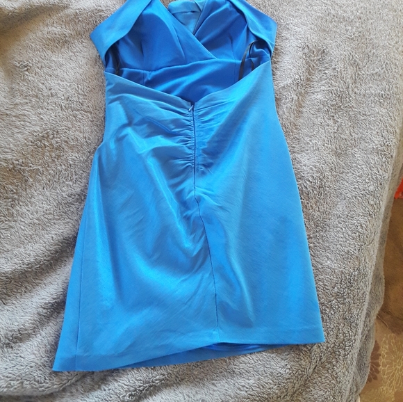 Royal Blue Cocktail/Prom Dress Sz 7/8 - Picture 10 of 11